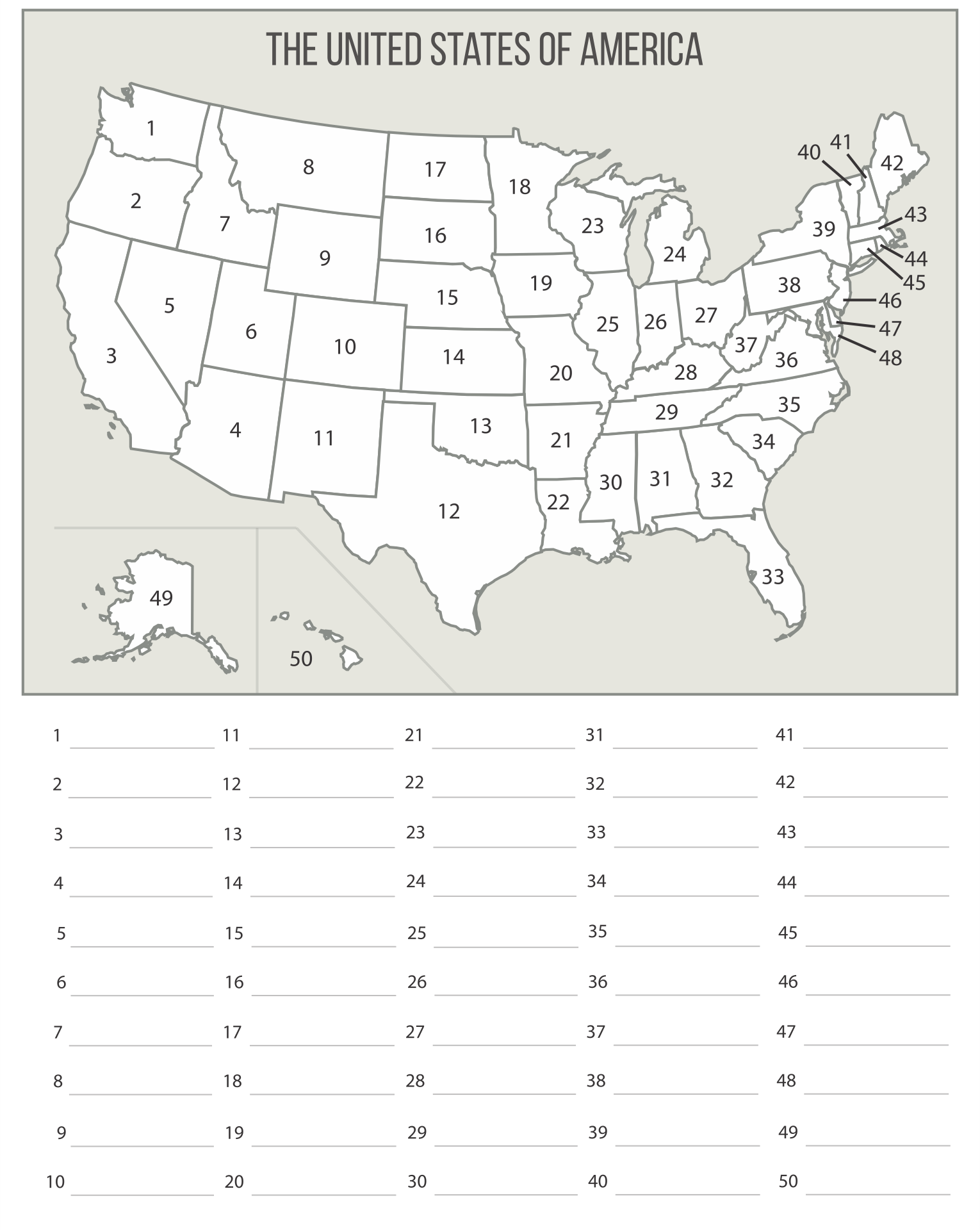 Detail Images Of 50 States Nomer 48