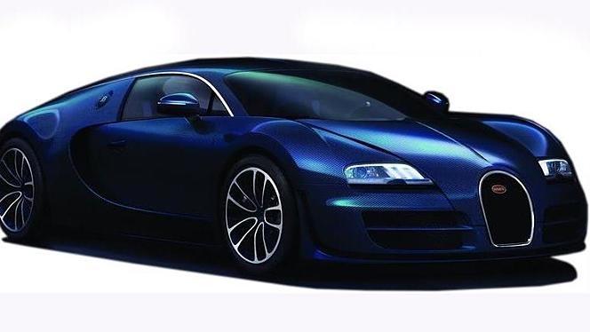 Detail Images Of A Bugatti Car Nomer 27