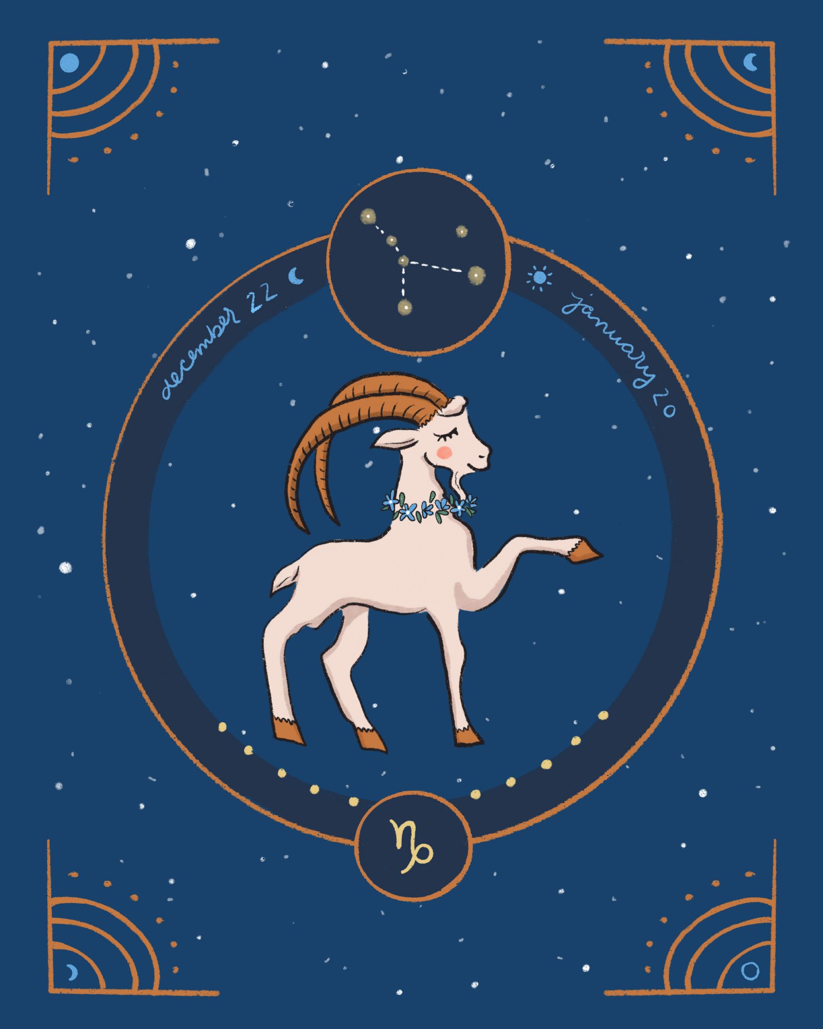 Detail Images Of A Capricorn Nomer 12