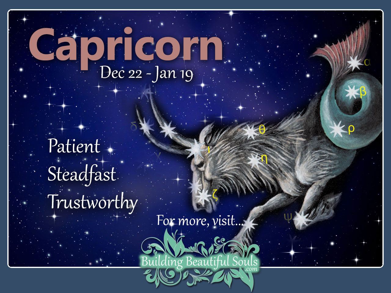 Detail Images Of A Capricorn Nomer 28