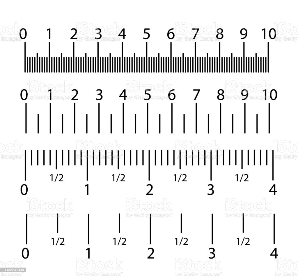 Detail Images Of A Centimeter Ruler Nomer 55