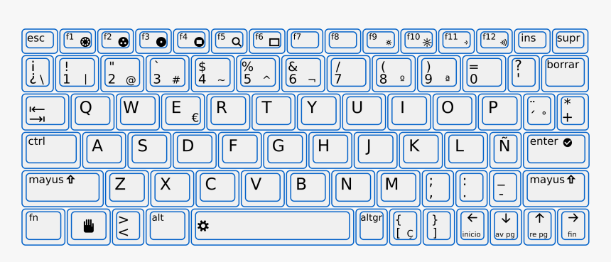 Detail Images Of A Computer Keyboard Nomer 29