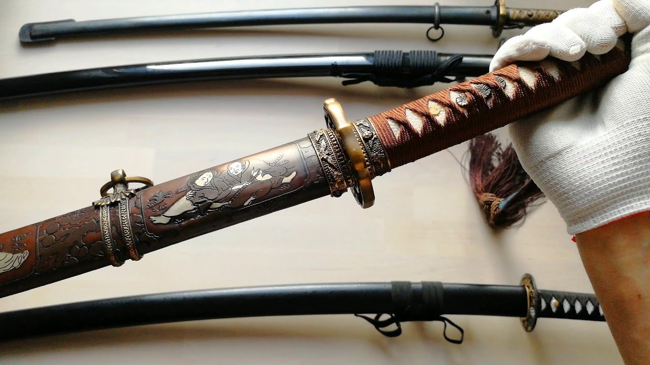 Detail Images Of A Katana Nomer 45