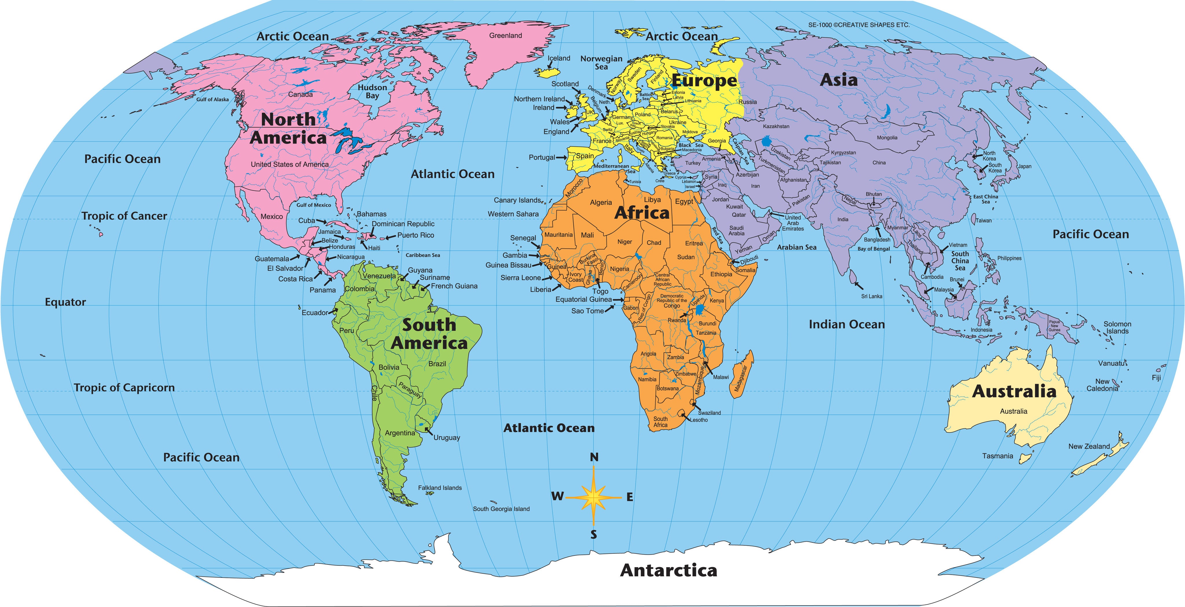 Detail Images Of A Map Of The World Nomer 15