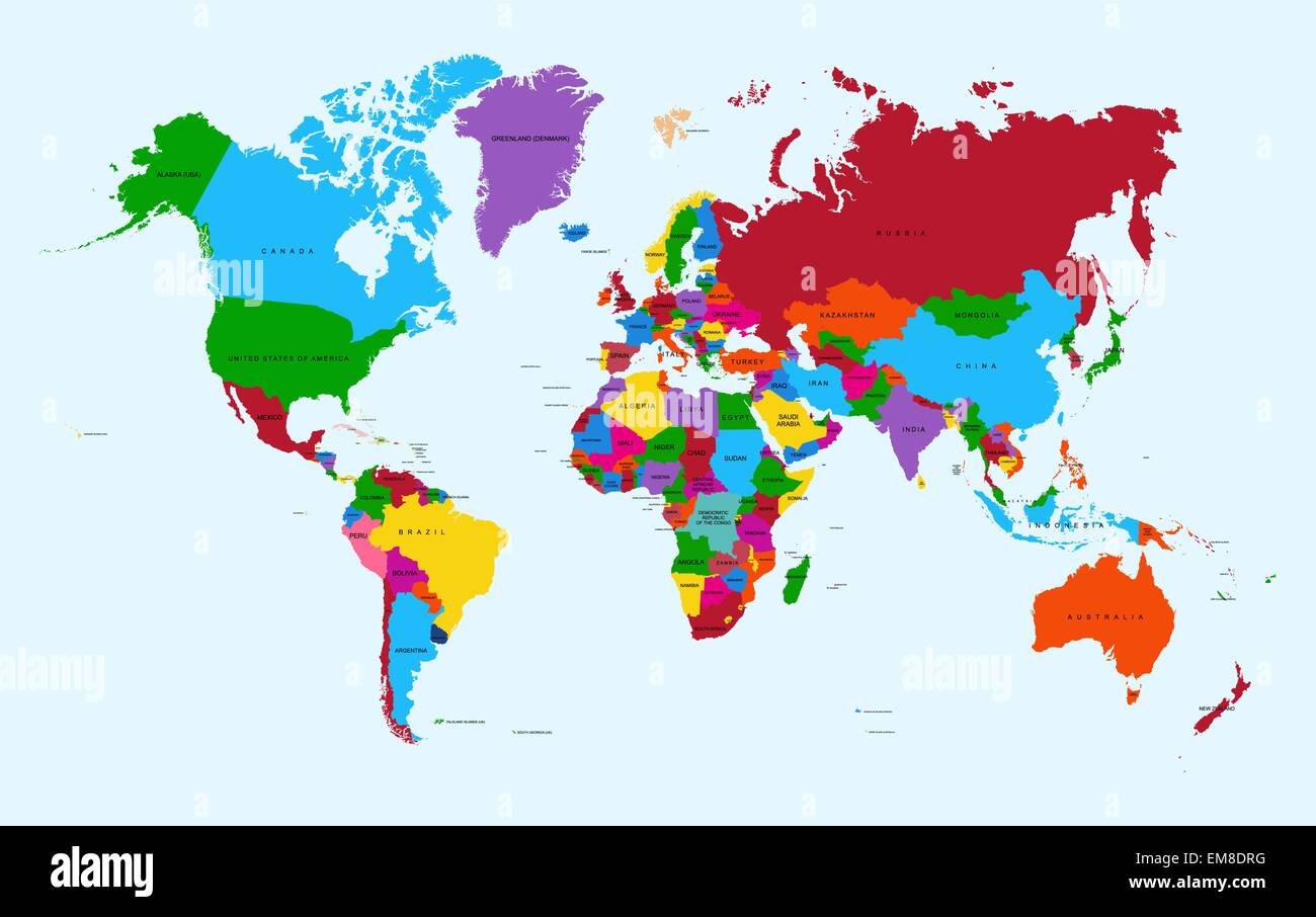 Detail Images Of A Map Of The World Nomer 37