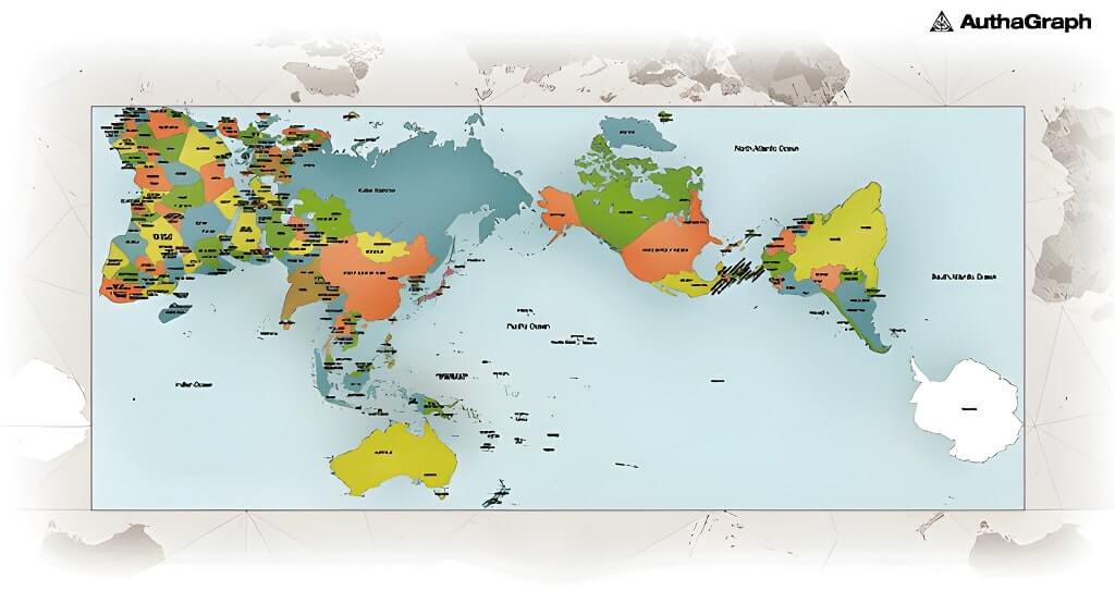 Detail Images Of A Map Of The World Nomer 44