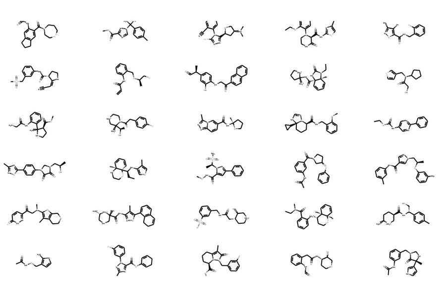 Detail Images Of A Molecule Nomer 42