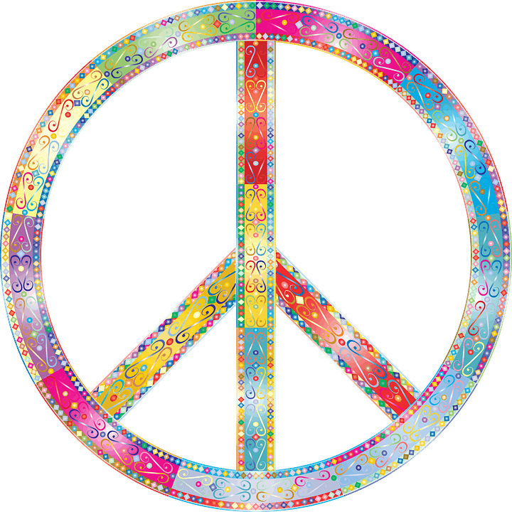 Detail Images Of A Peace Sign Nomer 11