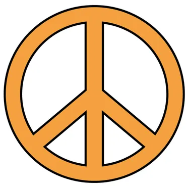 Detail Images Of A Peace Sign Nomer 29