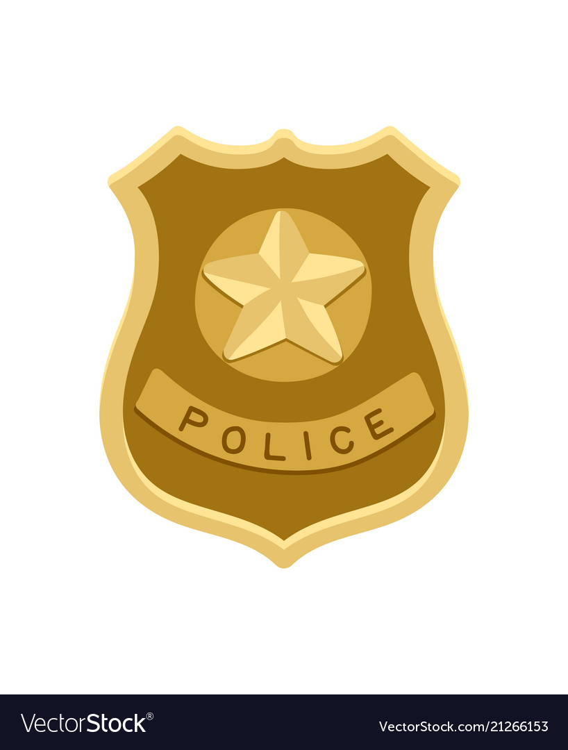 Detail Images Of A Police Badge Nomer 15