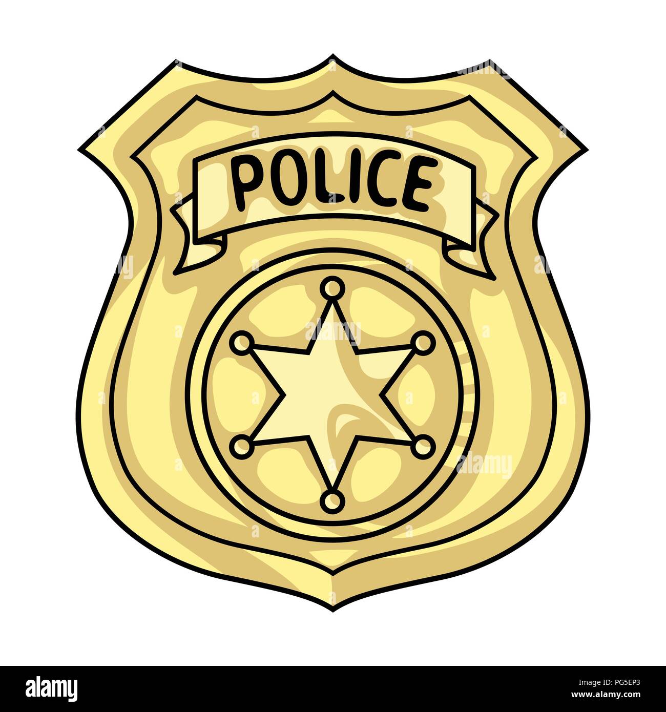 Detail Images Of A Police Badge Nomer 20