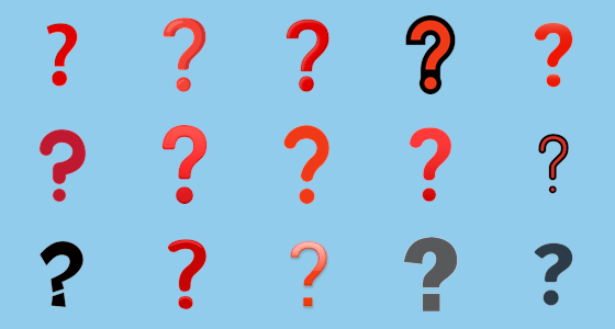 Detail Images Of A Question Mark Nomer 37