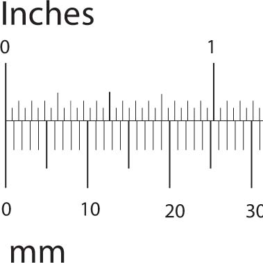 Detail Images Of A Ruler Nomer 30