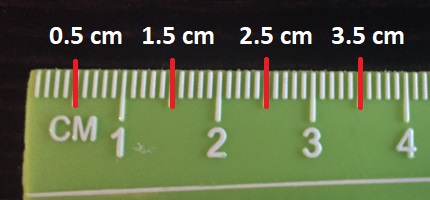 Detail Images Of A Ruler In Centimeters Nomer 11