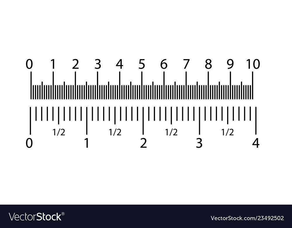 Detail Images Of A Ruler In Centimeters Nomer 12