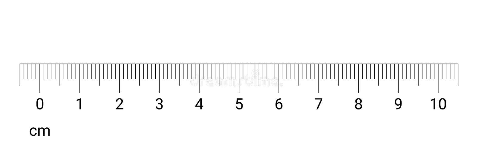 Detail Images Of A Ruler In Centimeters Nomer 18