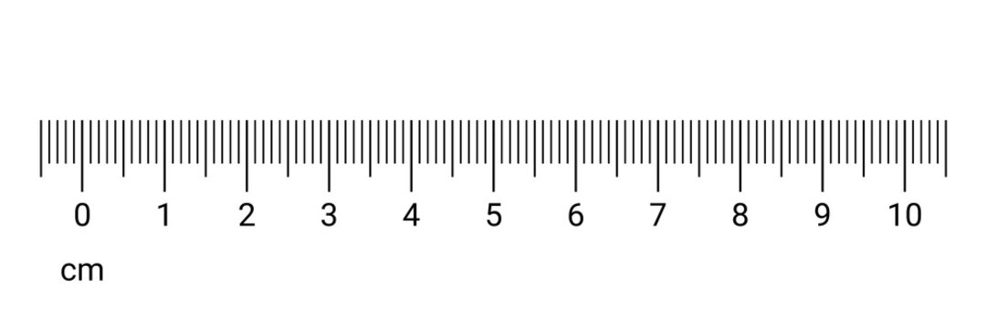 Detail Images Of A Ruler In Centimeters Nomer 4
