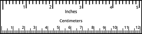 Detail Images Of A Ruler In Centimeters Nomer 36