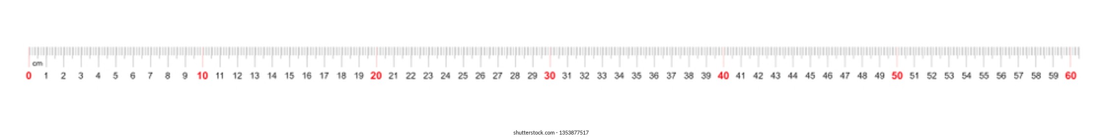 Detail Images Of A Ruler In Centimeters Nomer 53