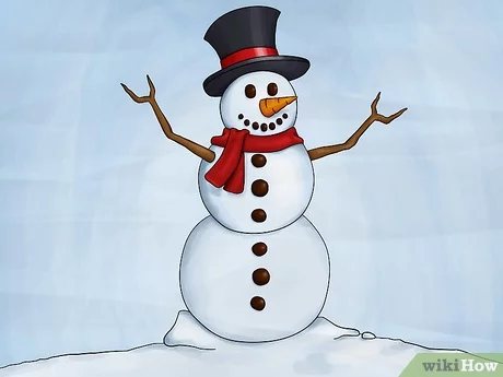 Detail Images Of A Snowman Nomer 5