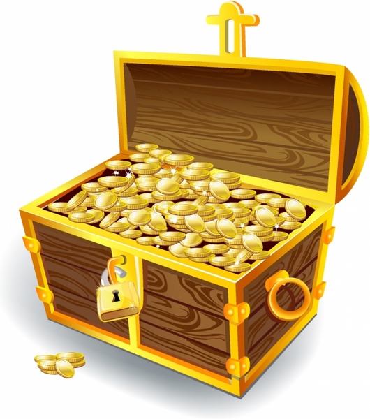 Detail Images Of A Treasure Chest Nomer 16