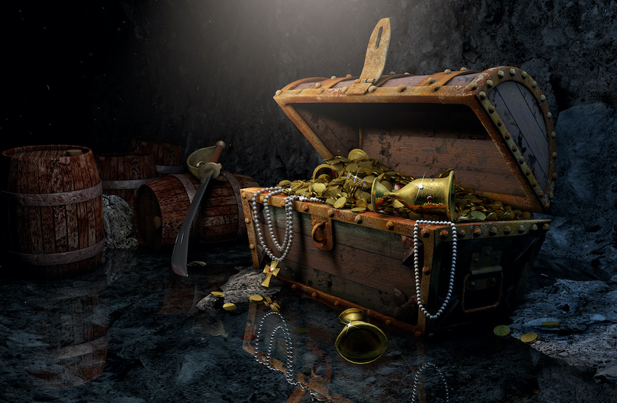 Detail Images Of A Treasure Chest Nomer 34