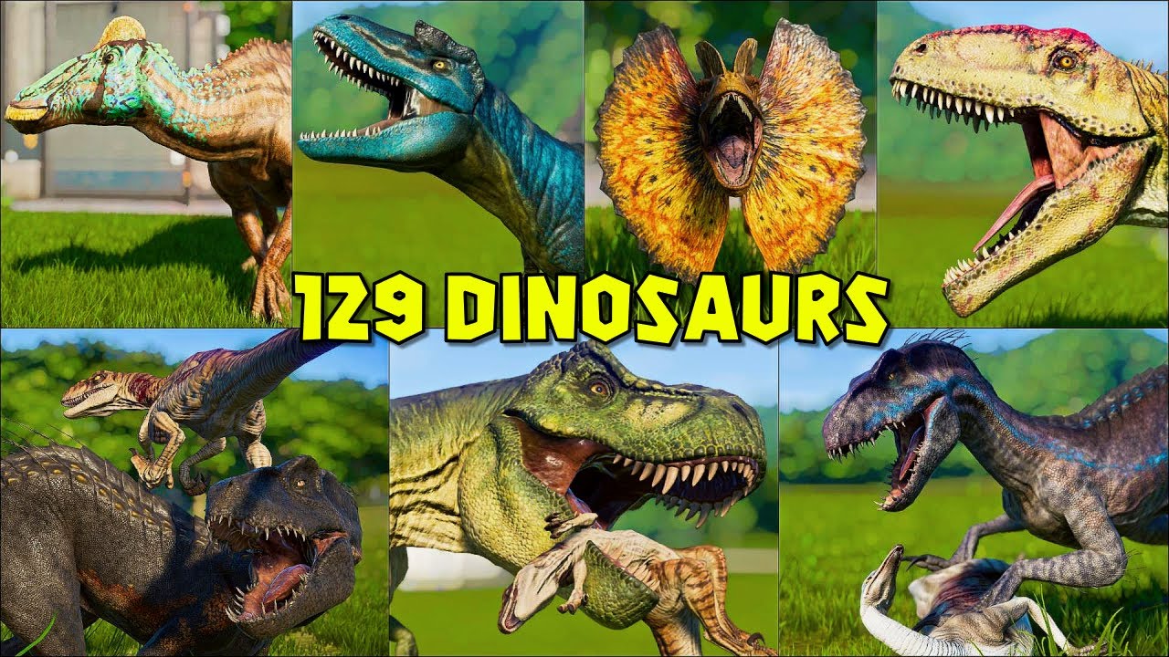 Detail Images Of All Dinosaurs Nomer 31