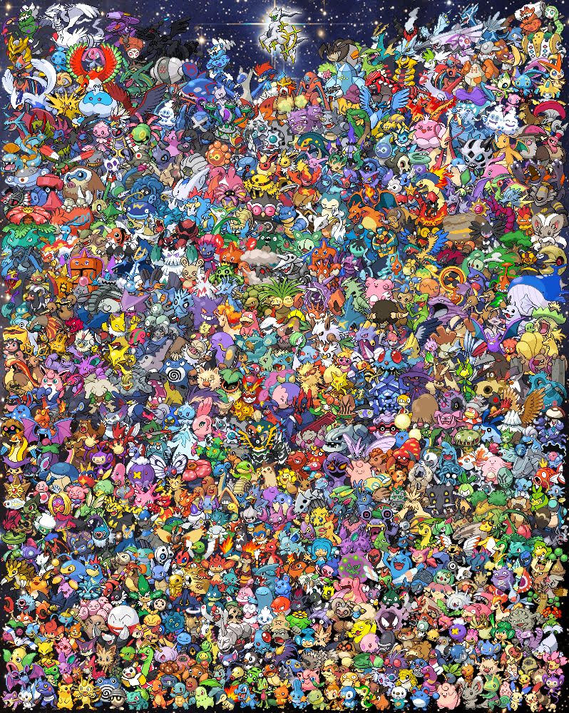 Detail Images Of All Pokemon Nomer 20