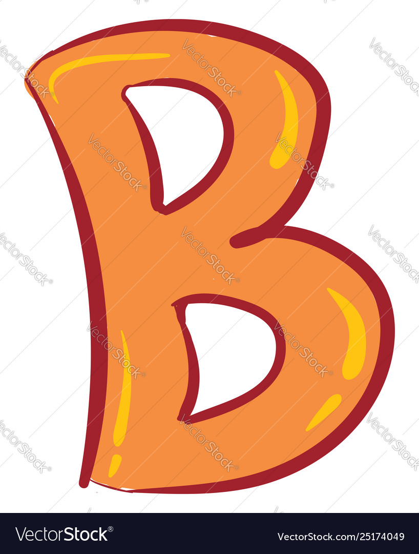 Detail Images Of Alphabet B Nomer 3