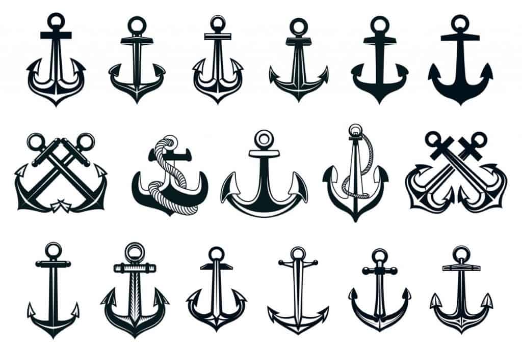 Detail Images Of An Anchor Nomer 52