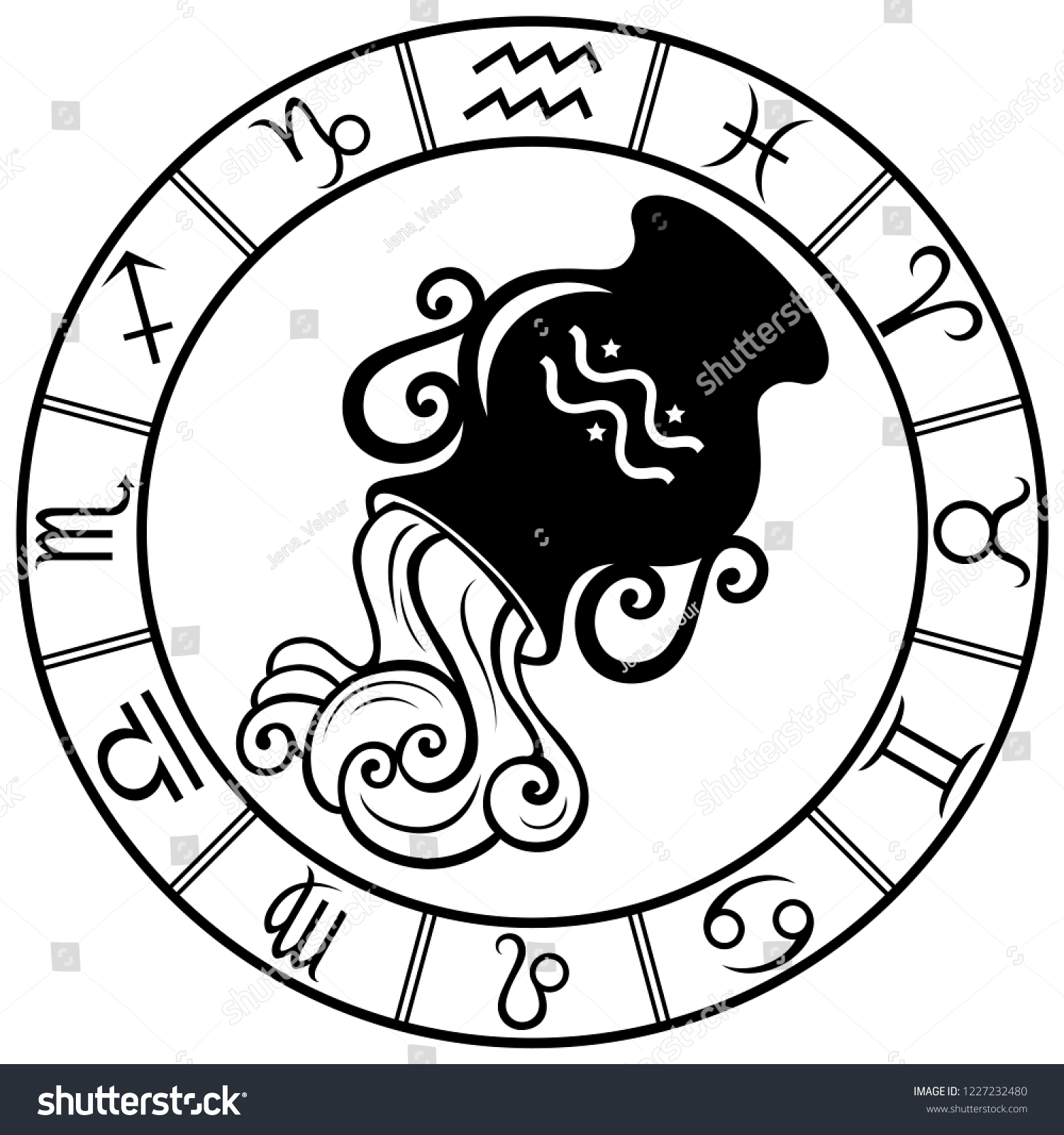 Detail Images Of Aquarius Zodiac Sign Nomer 50