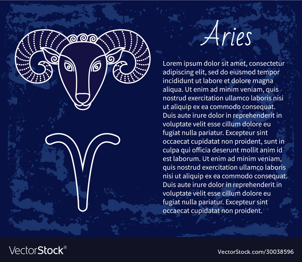 Detail Images Of Aries Sign Nomer 2