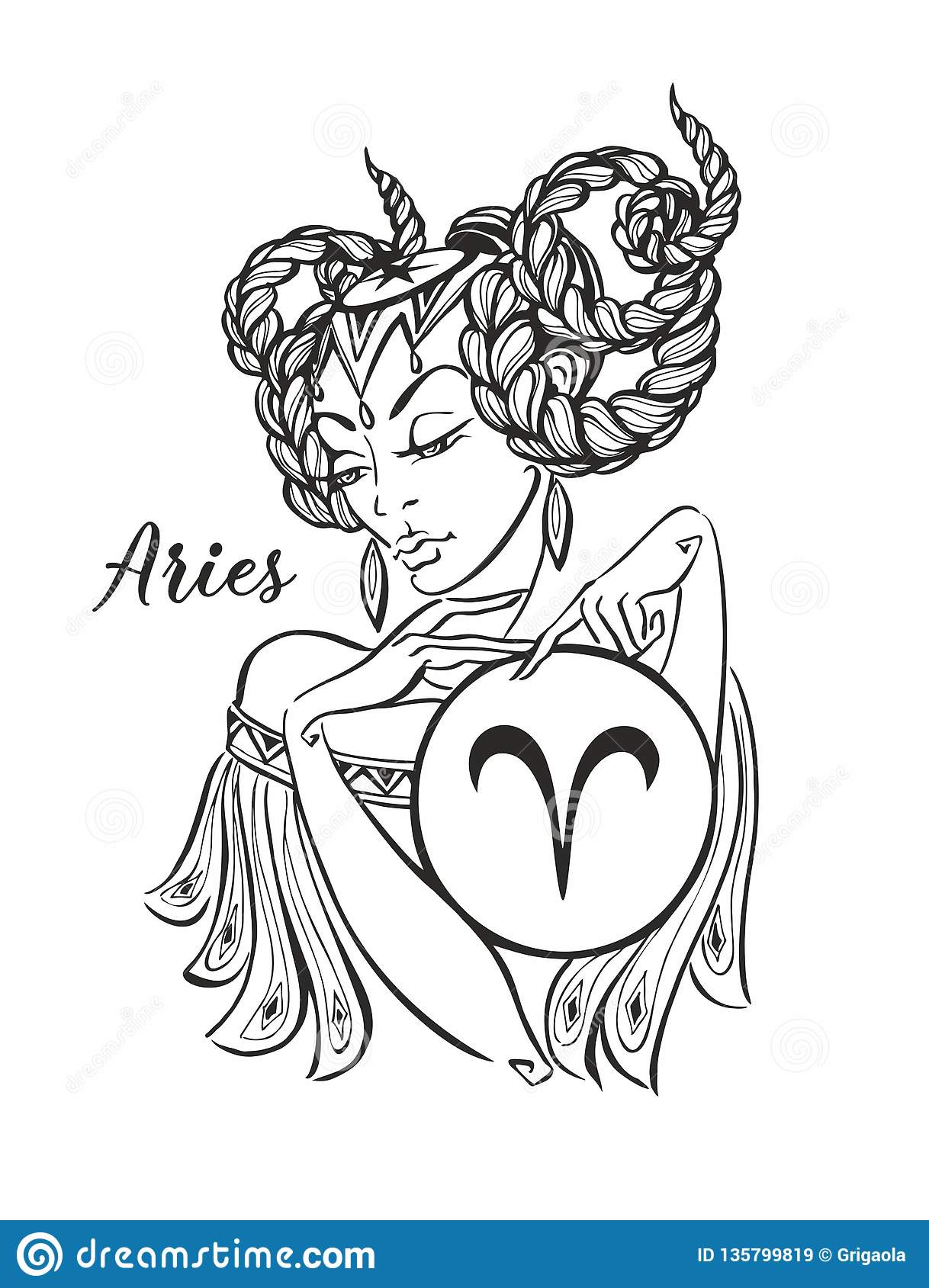 Detail Images Of Aries Sign Nomer 49