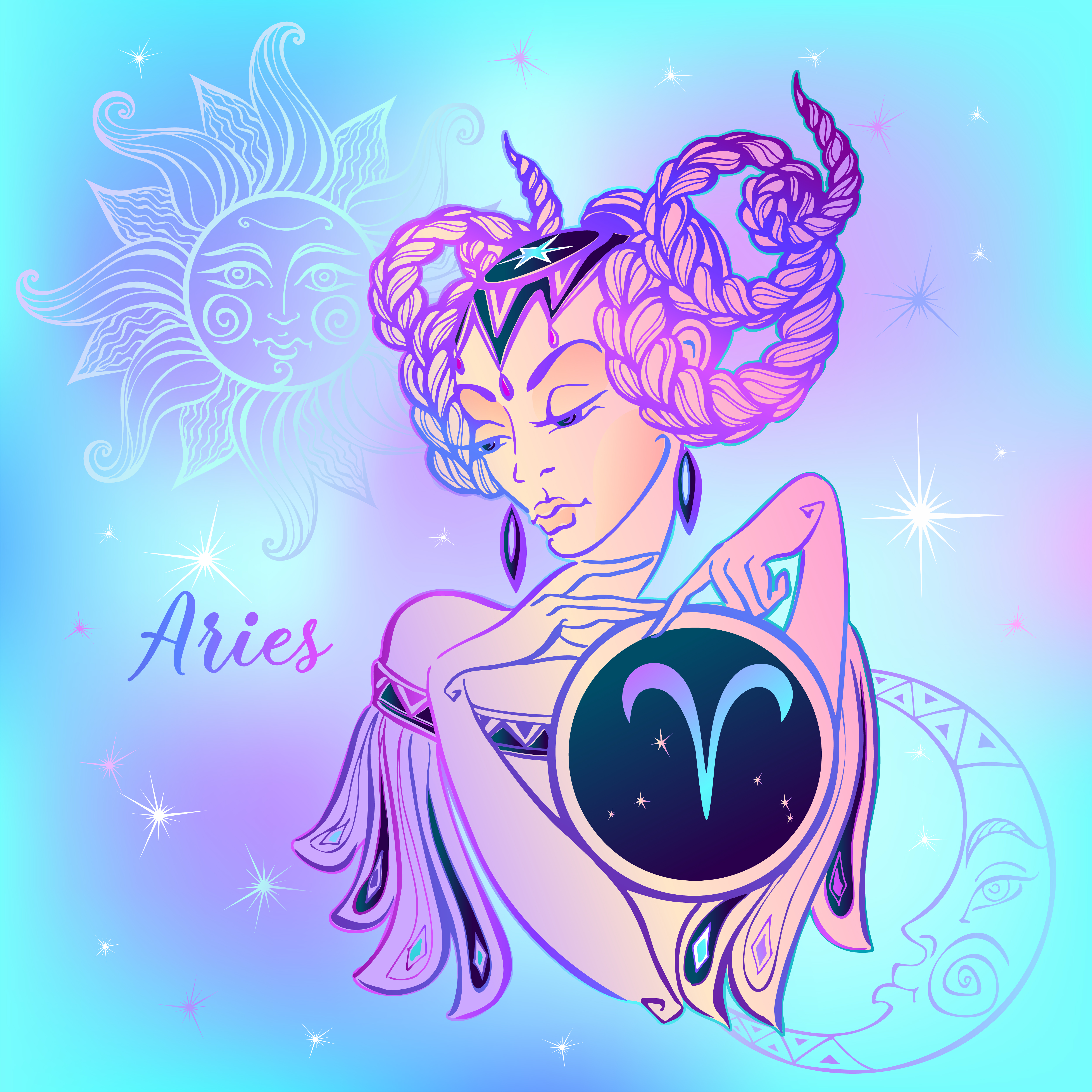 Detail Images Of Aries Sign Nomer 56