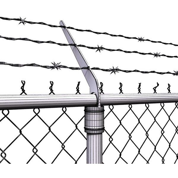 Detail Images Of Barbed Wire Fences Nomer 41