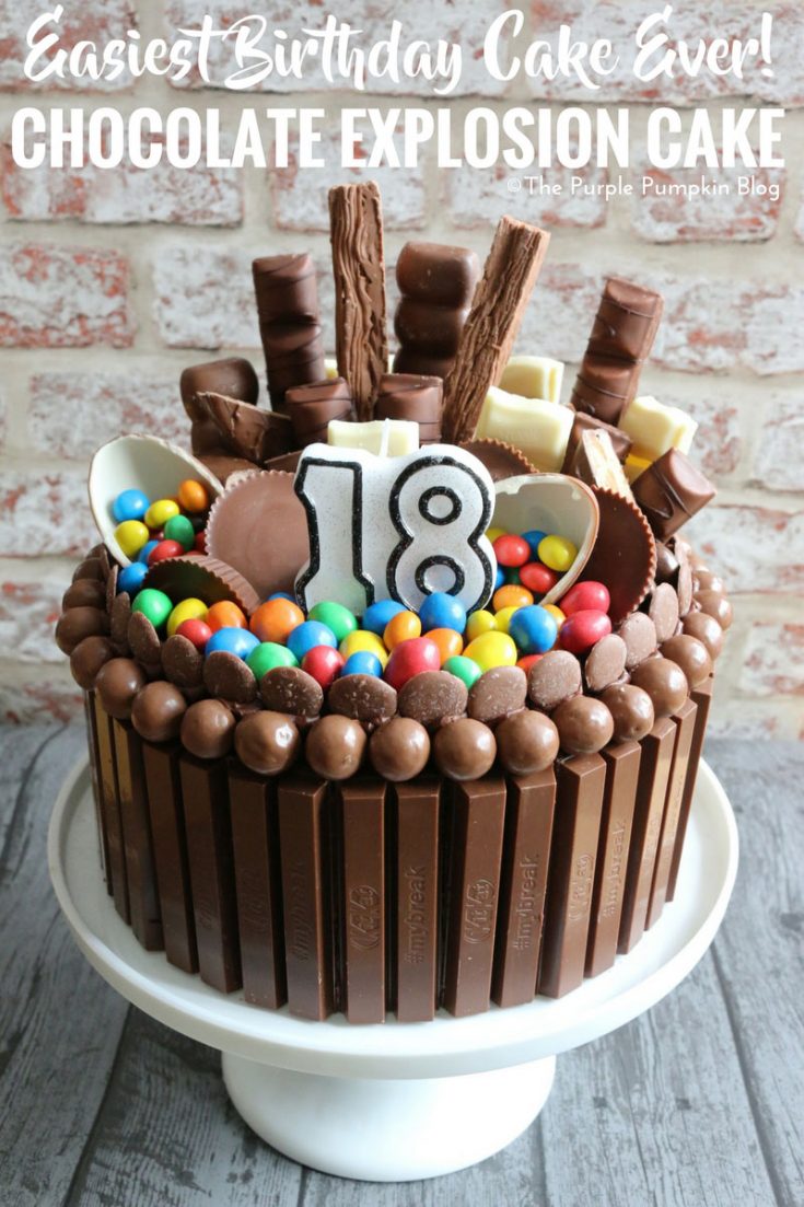 Images Of Chocolate Birthday Cakes - KibrisPDR