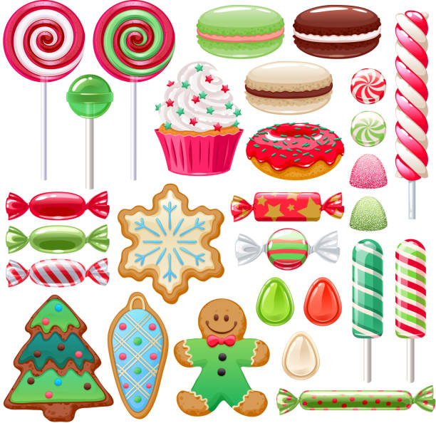 Detail Images Of Christmas Candy Nomer 47