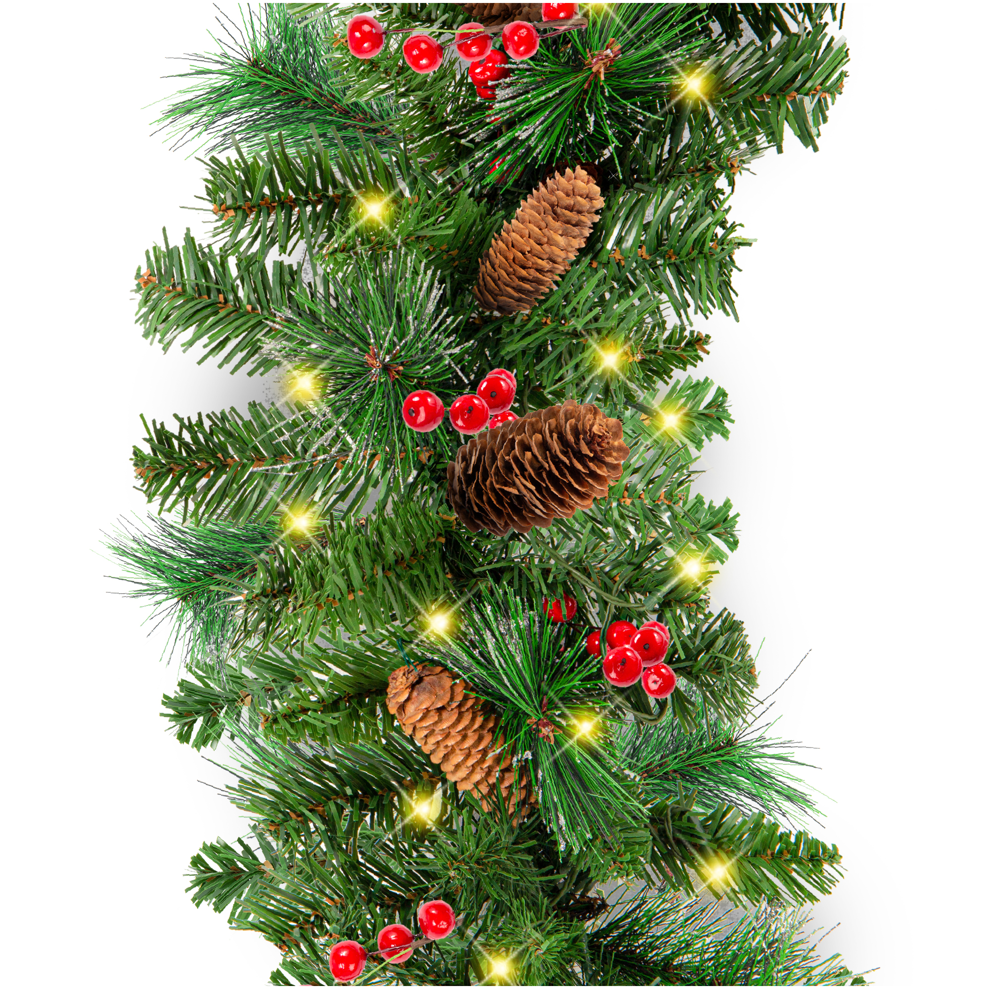 Detail Images Of Christmas Garland Nomer 50