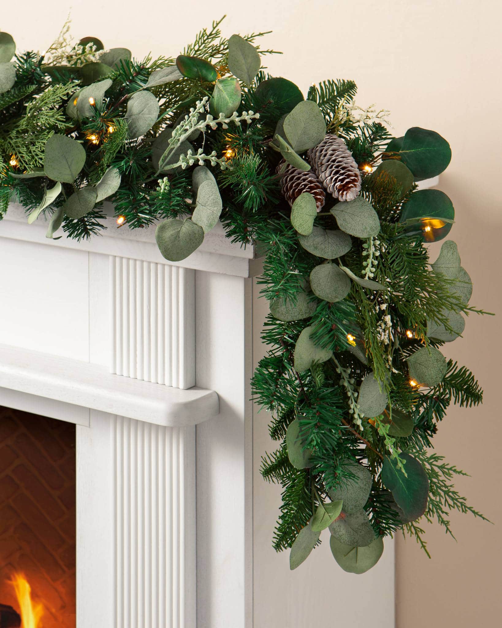 Detail Images Of Christmas Garland Nomer 52