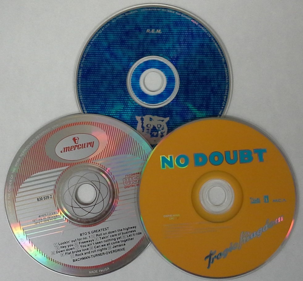 Detail Images Of Compact Disc Nomer 43