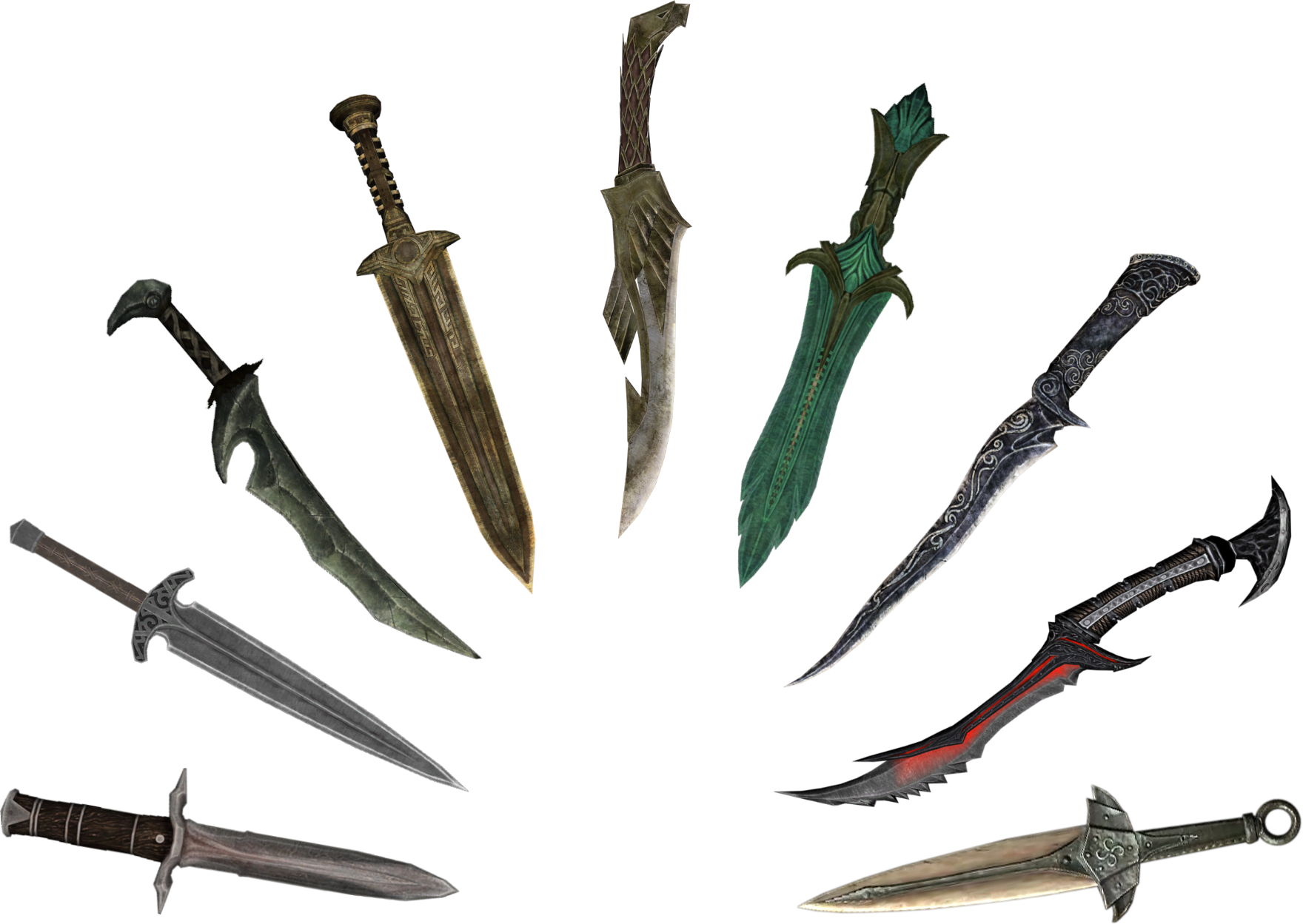 Detail Images Of Daggers Nomer 2