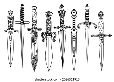 Detail Images Of Daggers Nomer 31