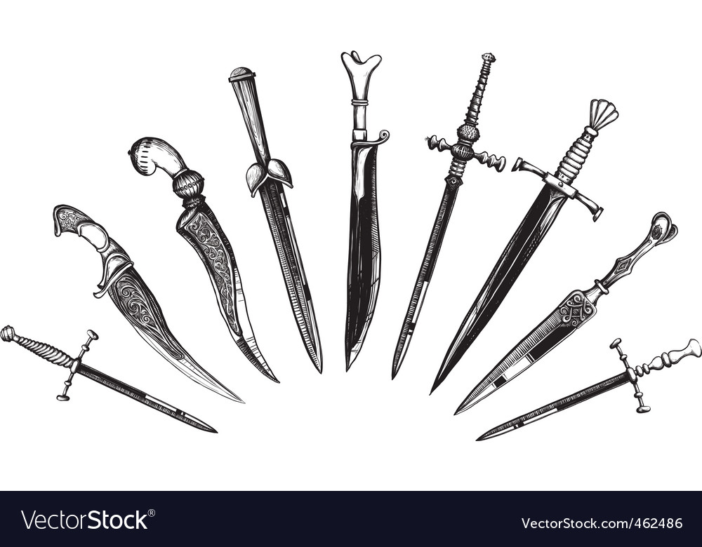 Detail Images Of Daggers Nomer 10