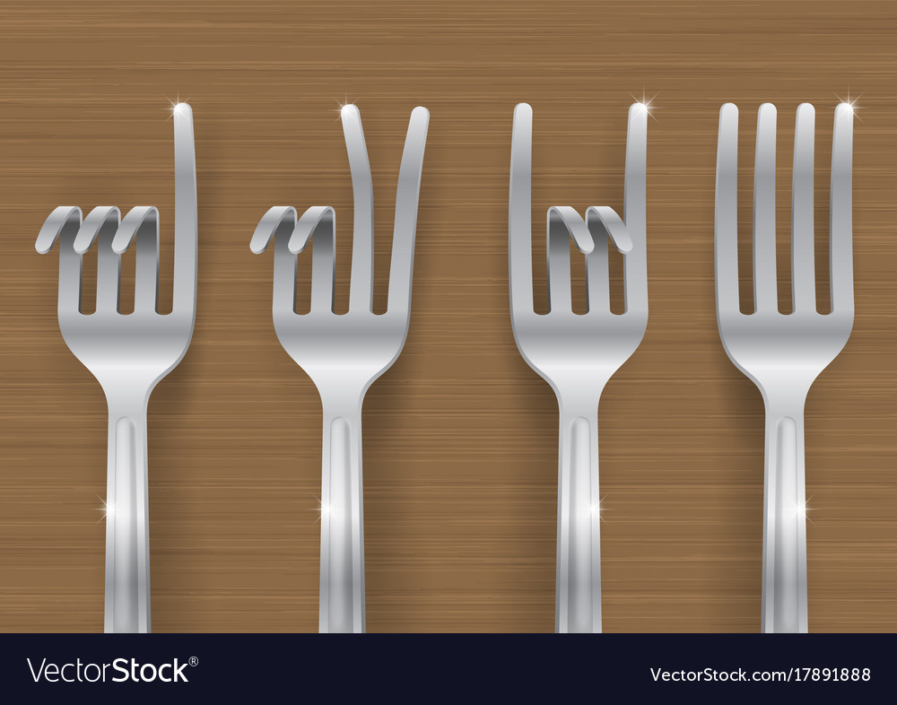 Detail Images Of Forks Nomer 19