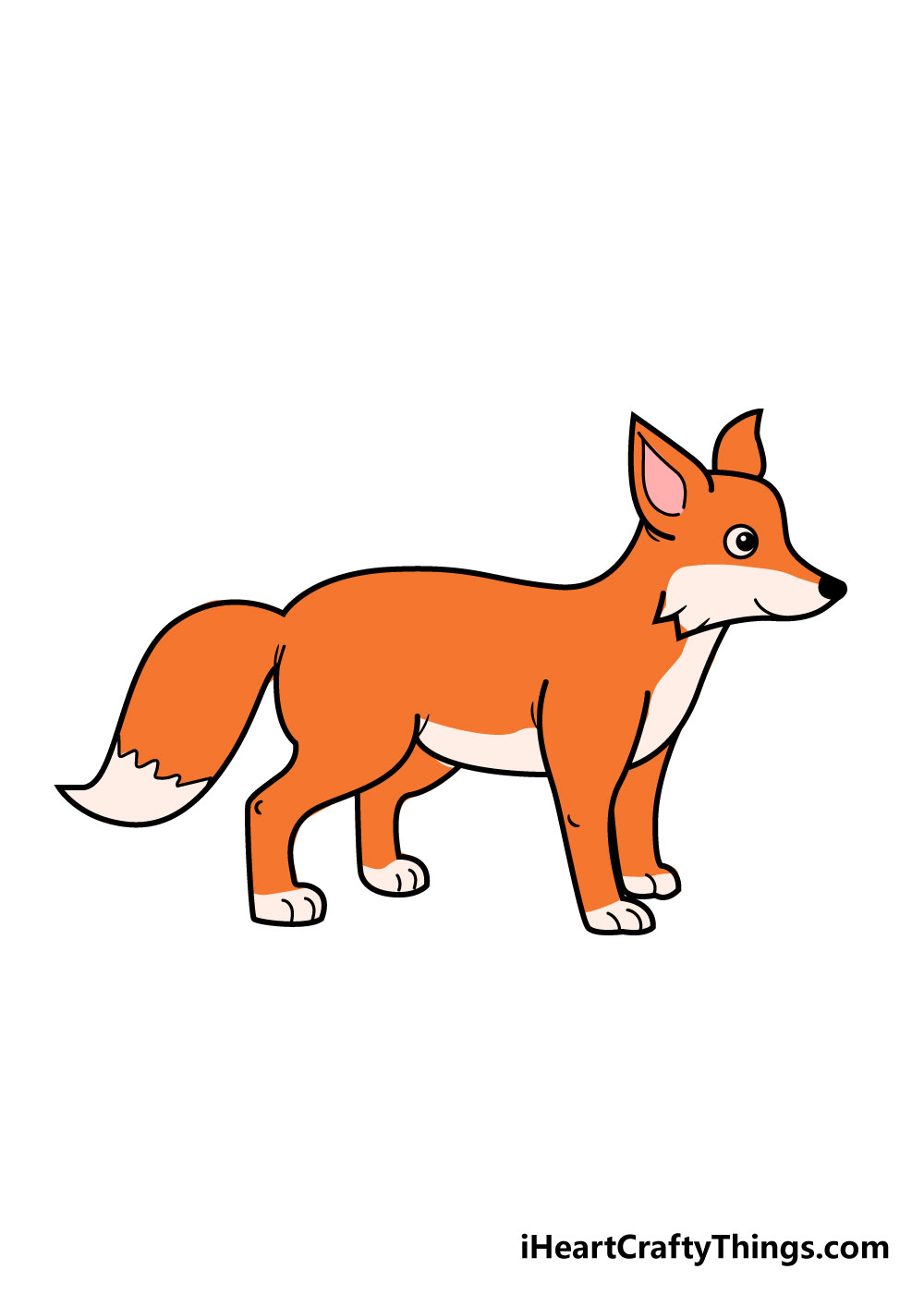 Images Of Fox Drawings - KibrisPDR