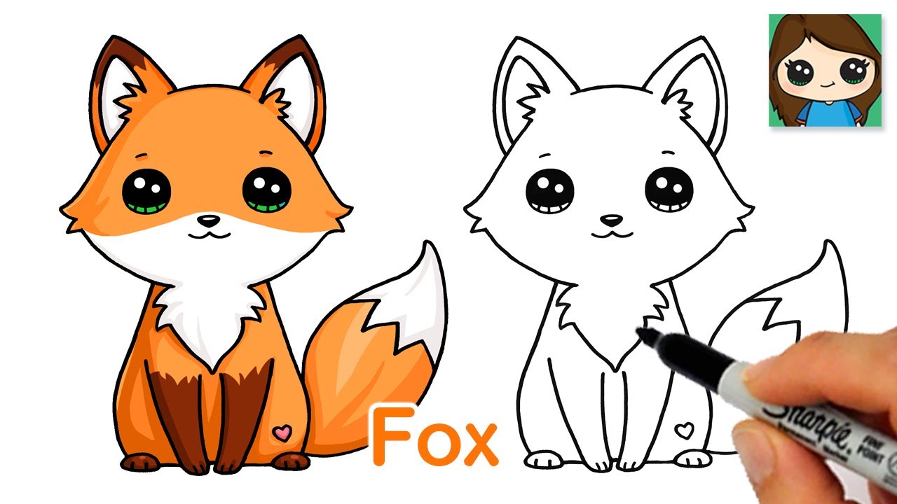 Detail Images Of Fox Drawings Nomer 54
