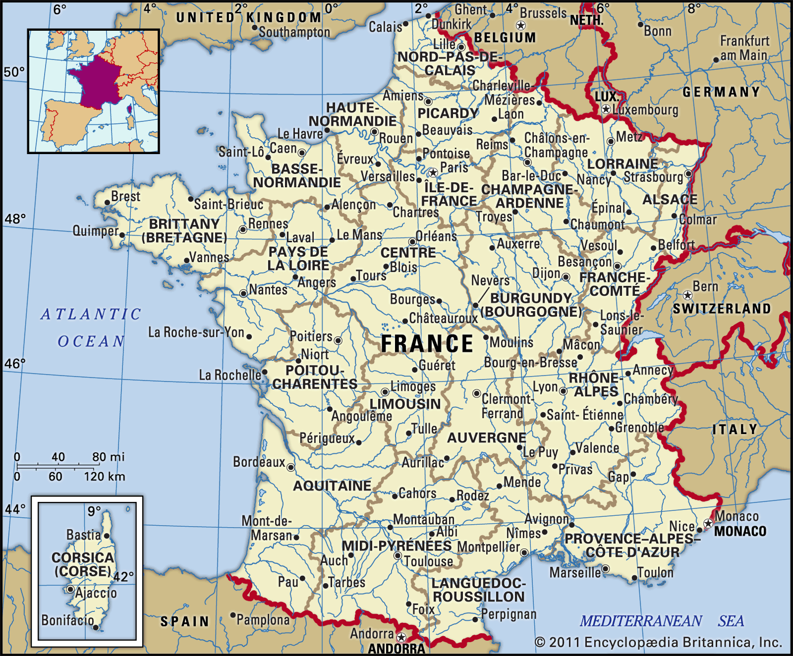 Detail Images Of France Map Nomer 2