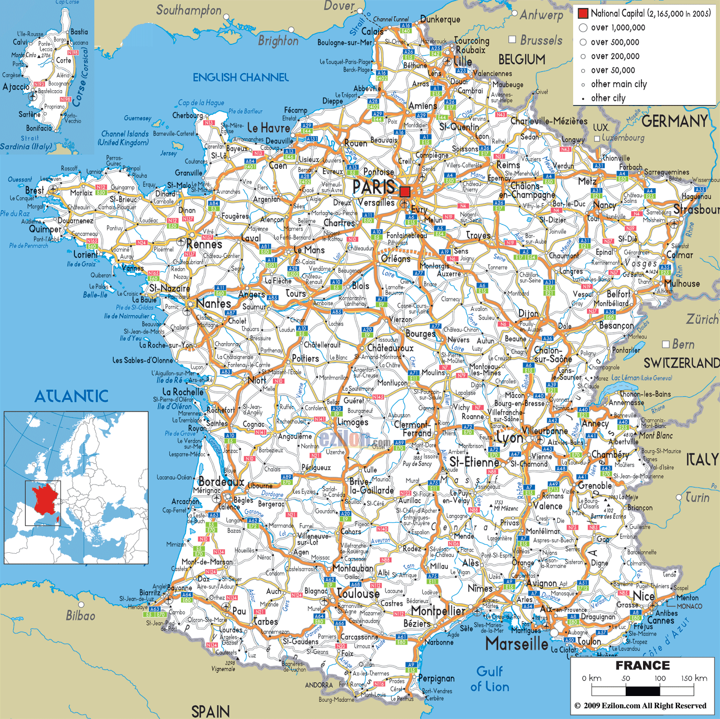 Detail Images Of France Map Nomer 22