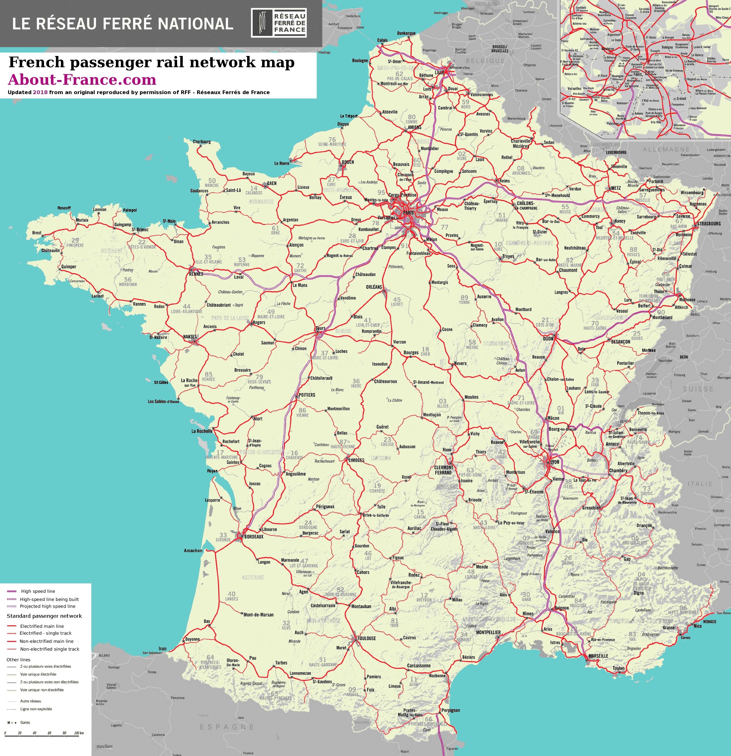 Detail Images Of France Map Nomer 52