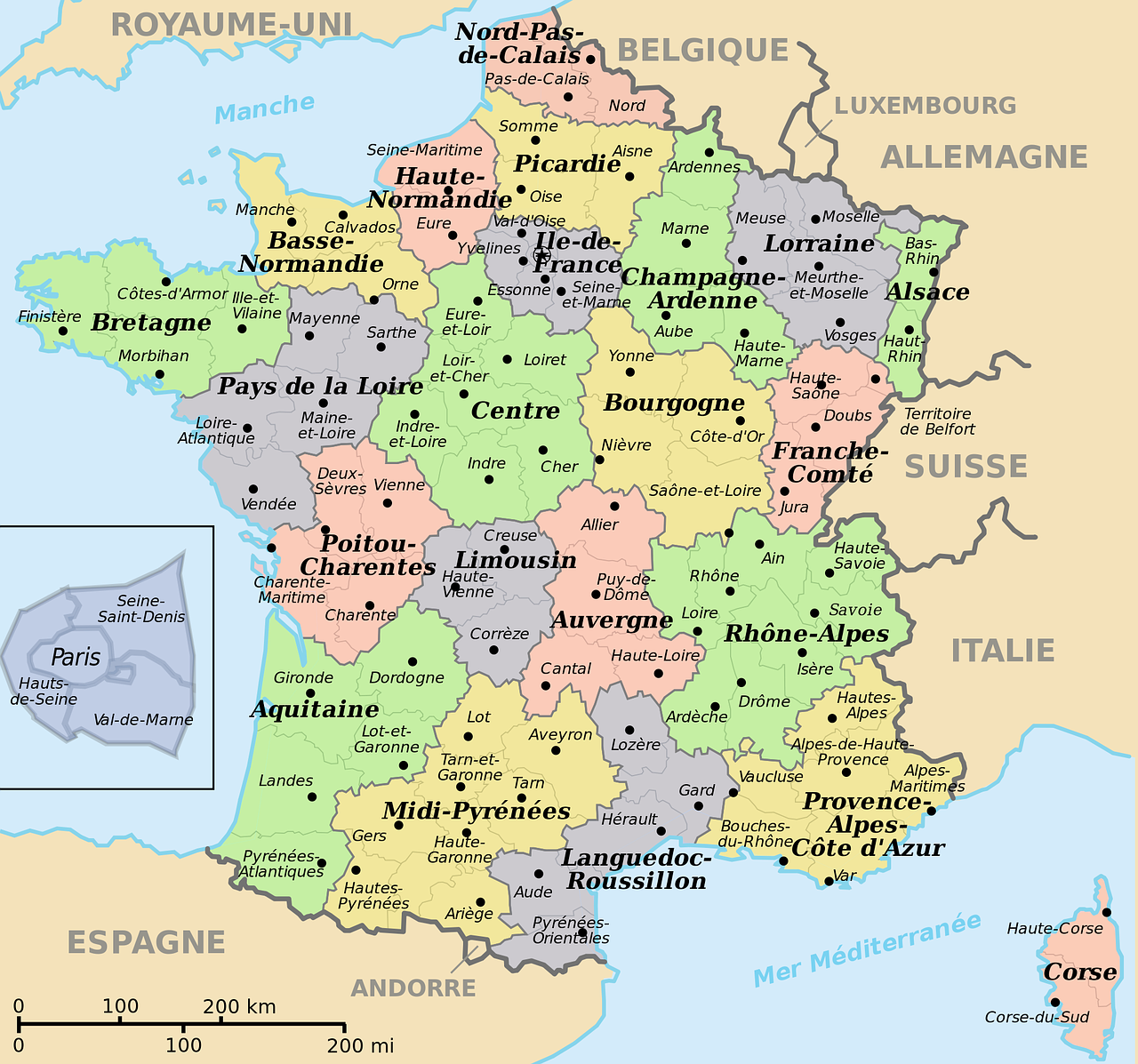 Detail Images Of France Map Nomer 54
